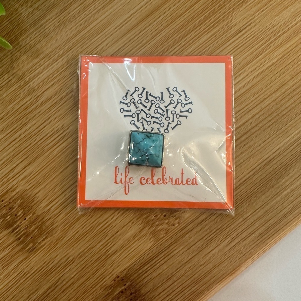 🎄 Life Celebrated turquoise bead NWT - Picture 2 of 4